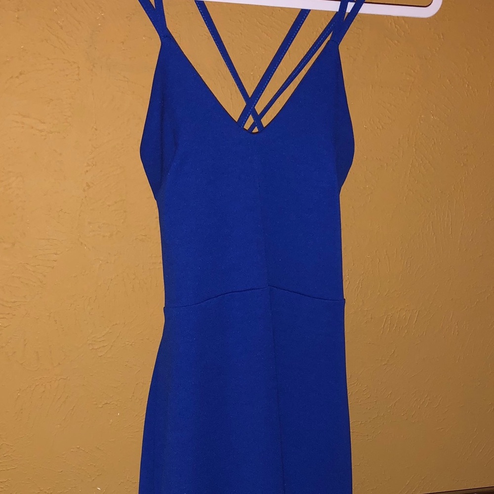 Cross Back Midi Dress